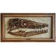 Platycarpus ictericus, mosasaur skull