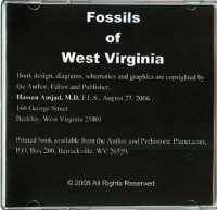 Fossils of West Virginia on CD 2 Volume Set, color version